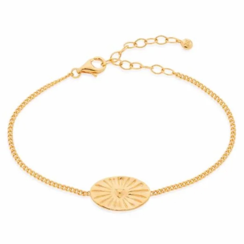 Monica Vinader Talisman-heart bracelet
